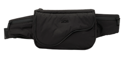 Saddle Belt Bag, Nylon, Black, DB, 27-BO-1119, 2*